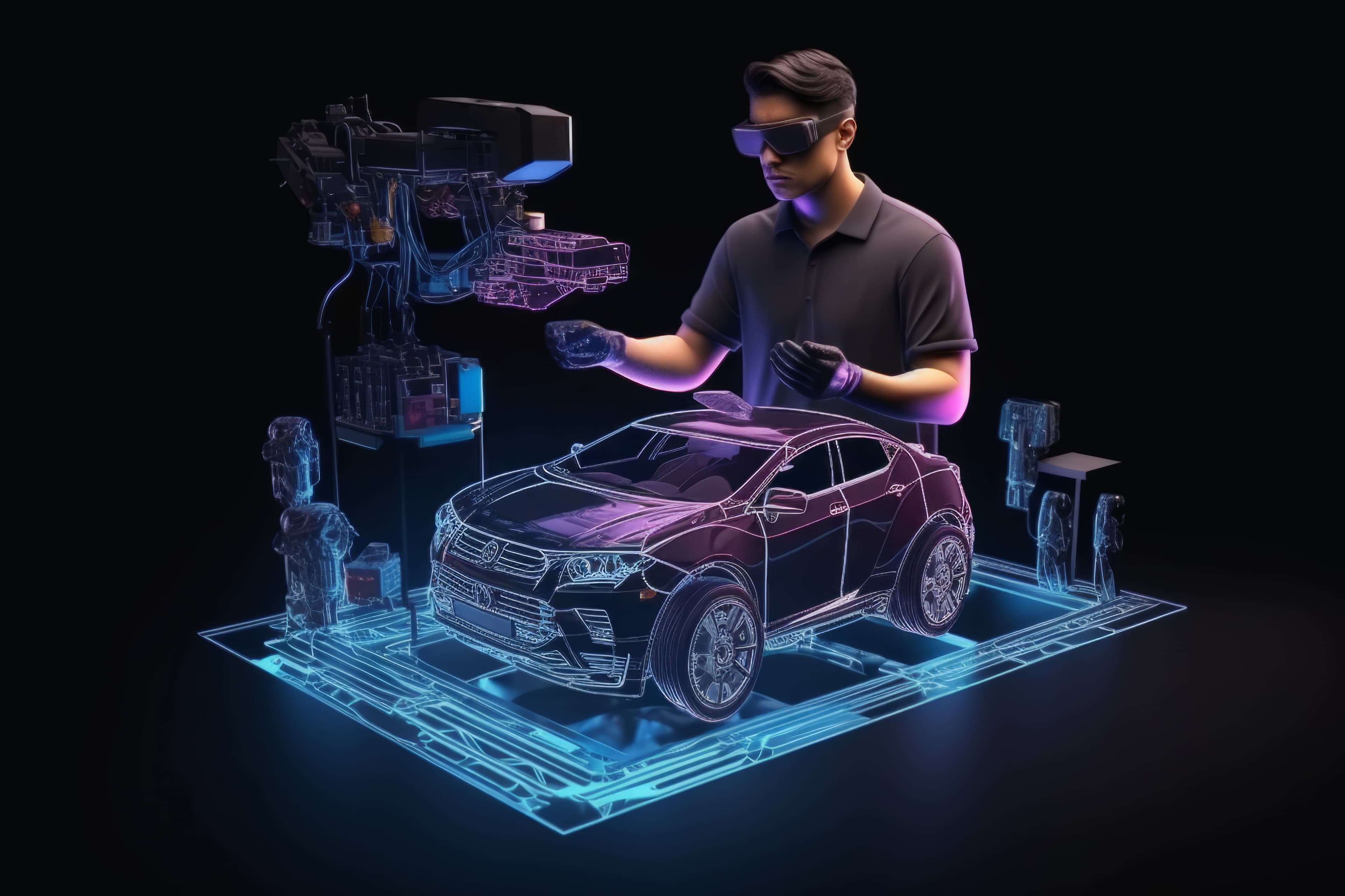 Automotive AI visualization